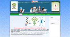 Desktop Screenshot of journalijmrr.com